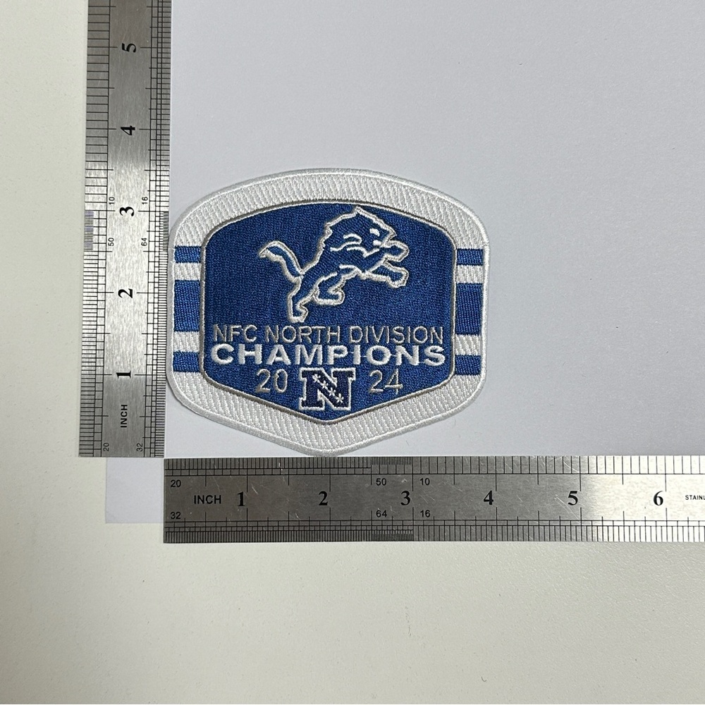 Detroit Lions NFC North Patch 2024